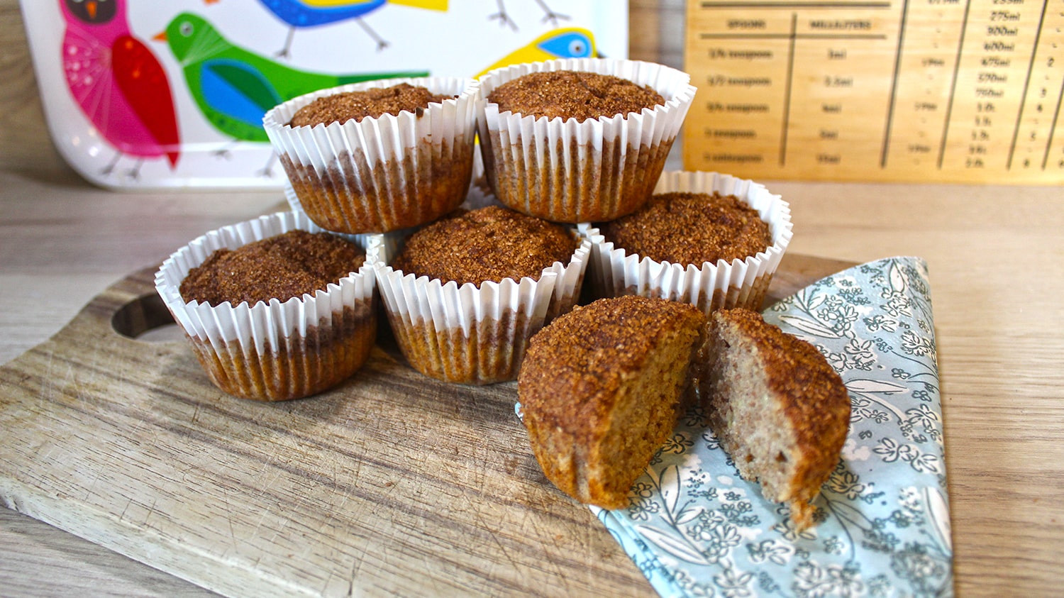 Apple and Cinnamon Muffins