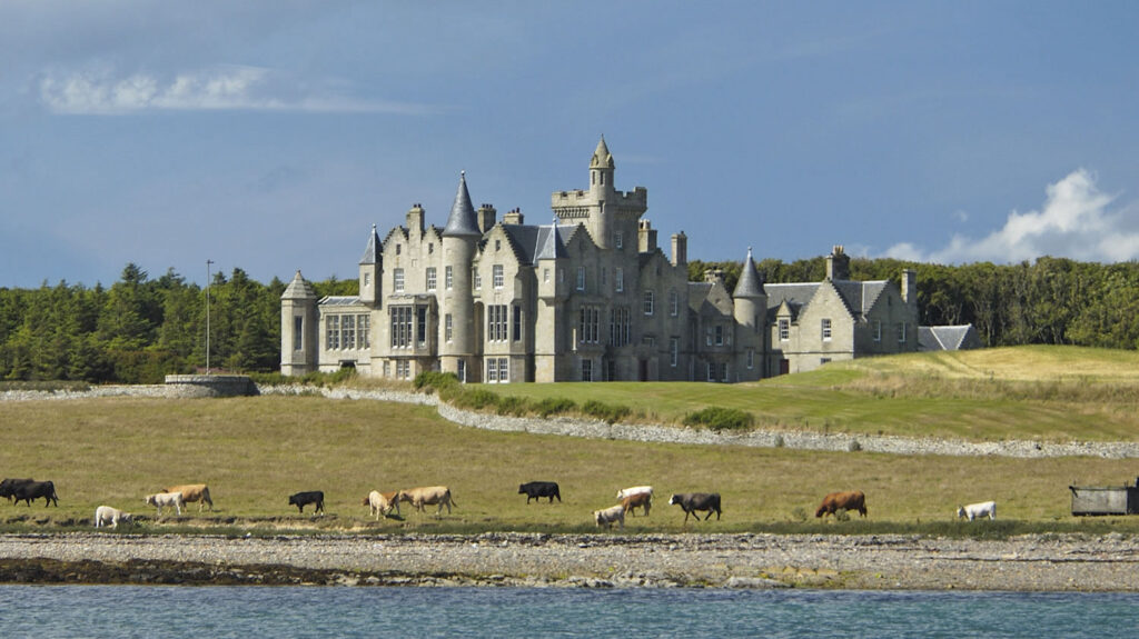 Balfour Castle in Shapinsay Orkney
