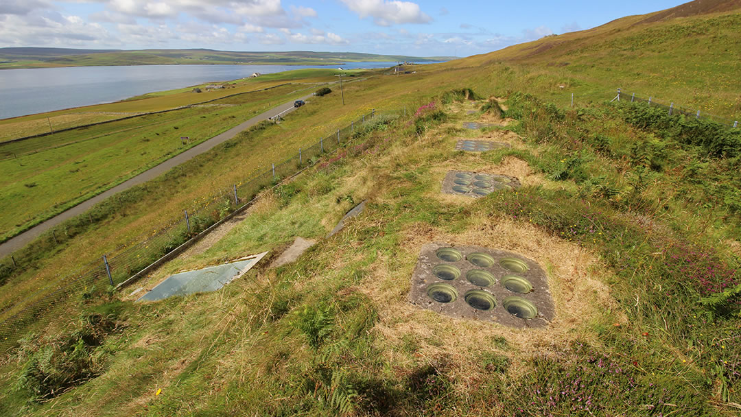 Blackhammer Tomb in Rousay, Orkney