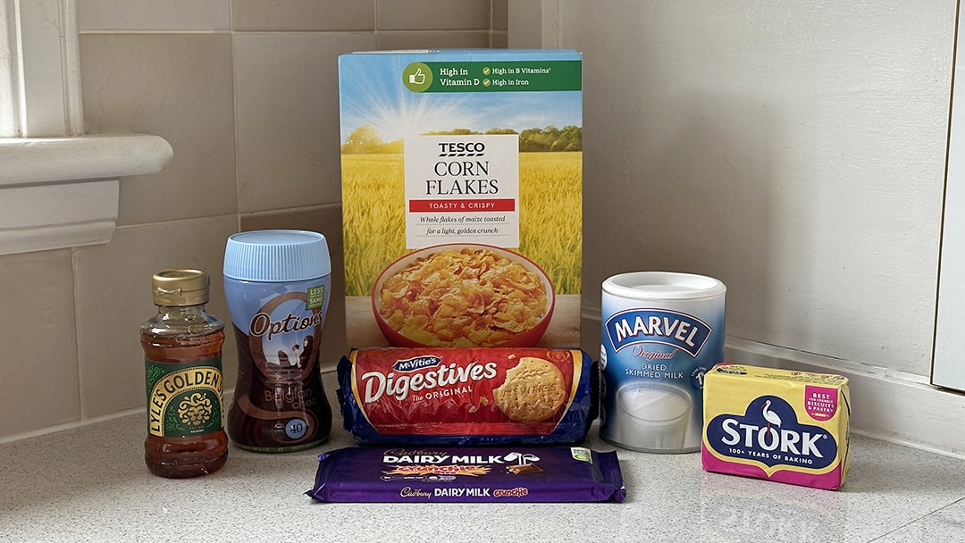 Chocolate Kracknel ingredients