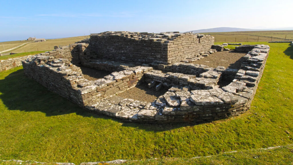 Cubbie Roo’s Castle in Wyre, Orkney