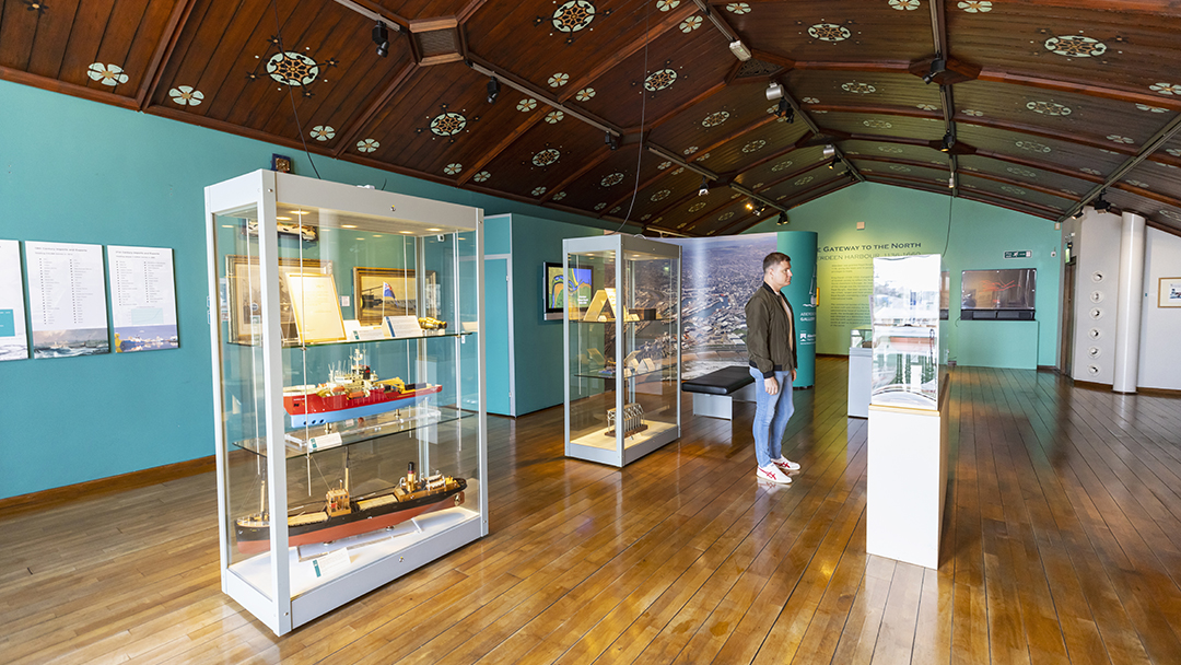 Exhibits within the Aberdeen Maritime Museum