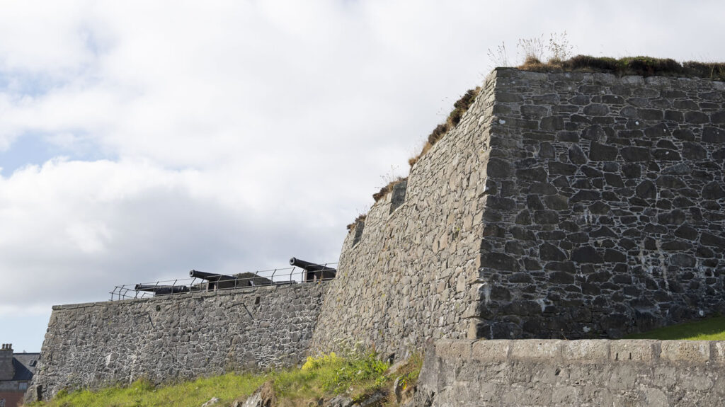 Fort Charlotte ramparts, Lerwick, Shetland