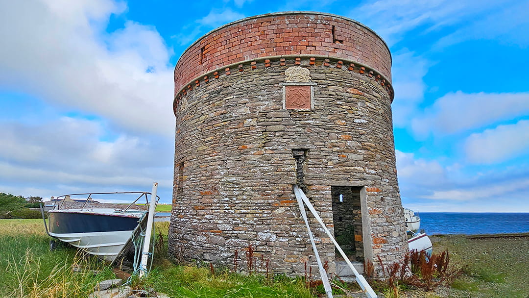 Gas House on Shapinsay, Orkney