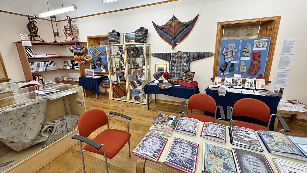 Inside the Whalsay Heritage Museum