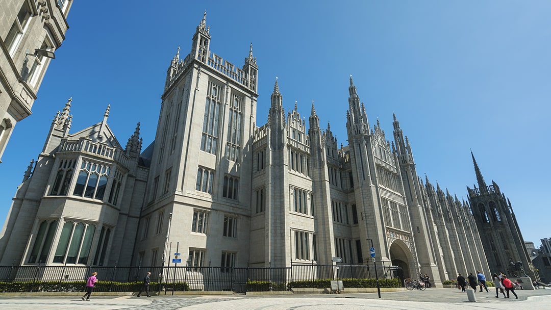 Marischal College in Aberdeen