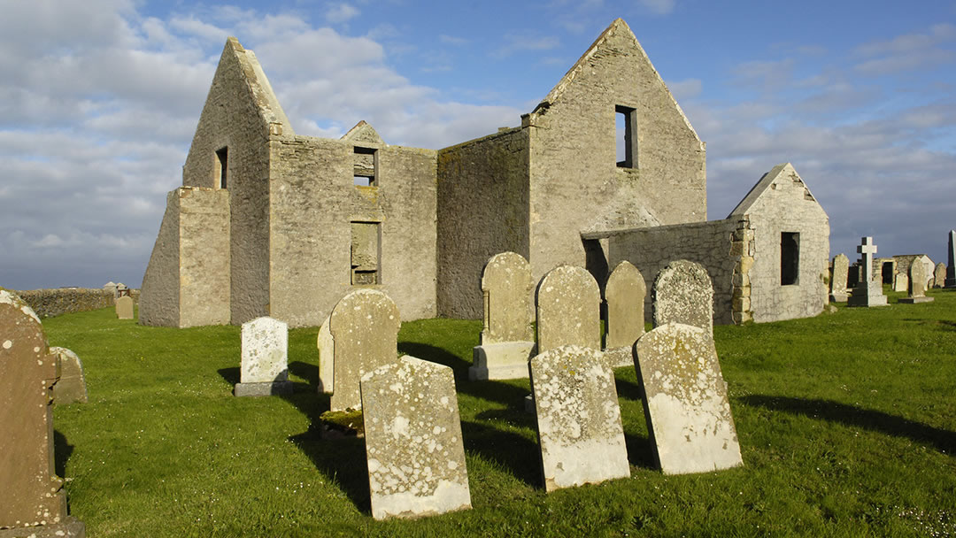 Old Lady Kirk in Sanday Orkney