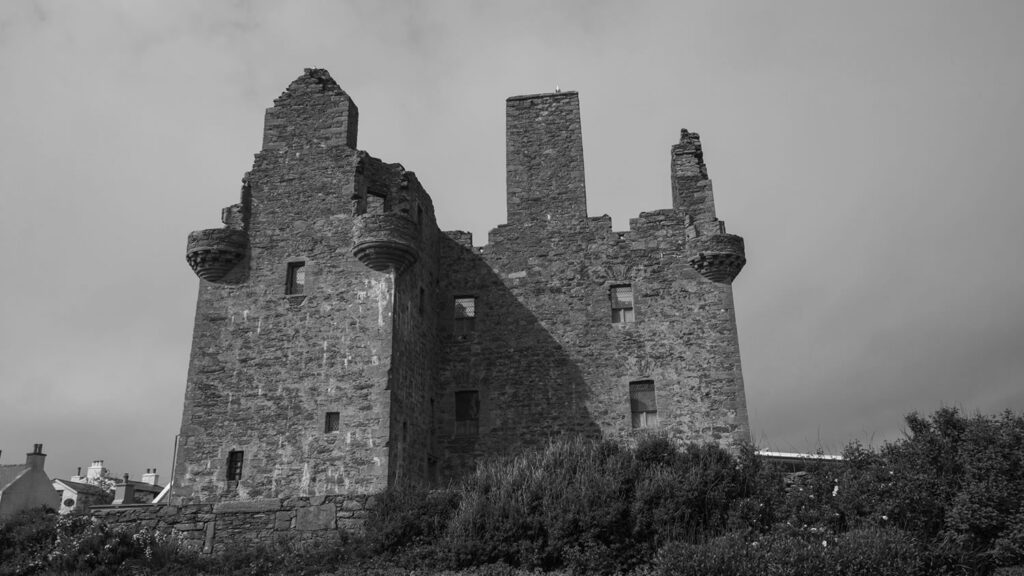 Scalloway Castle in the Shetland Islands
