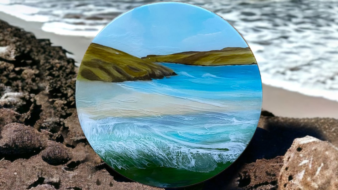 Shetland inspired Resin Artwork