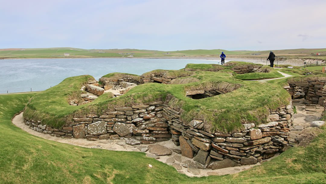 Skara Brae - a Neolithic village found in the Orkney islands