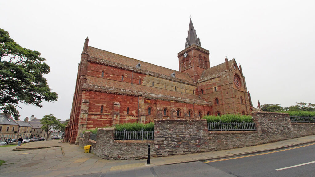 St Magnus Cathedral in Orkney