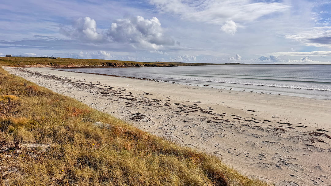 Stronsay has lots of lovely, postcard-pretty beaches