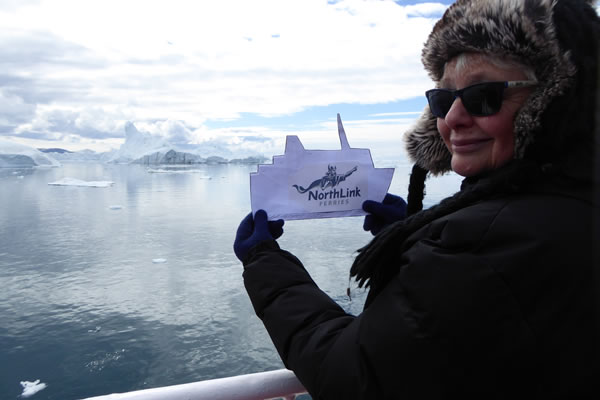 Robert and Kim Fodden in Greenland