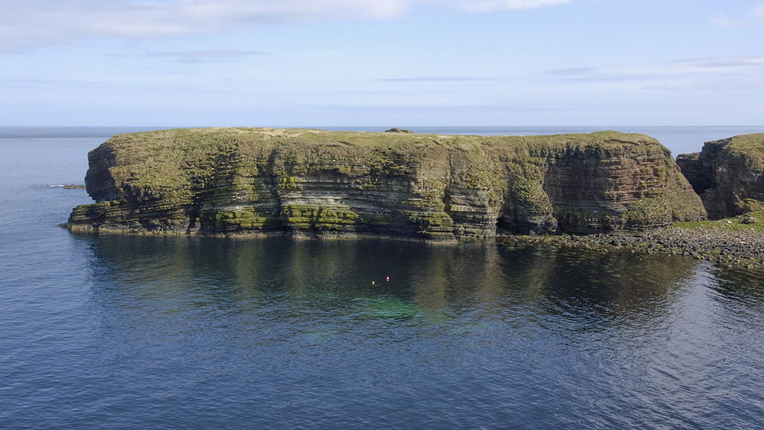 The Brough of Deerness in Orkney