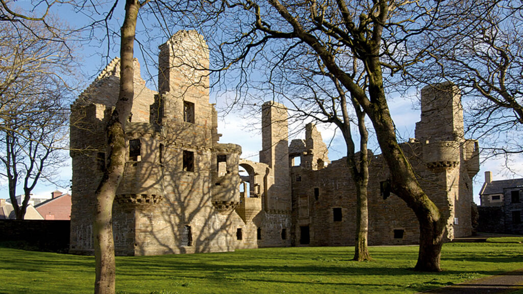 The Earl's Palace in Kirkwall, Orkney