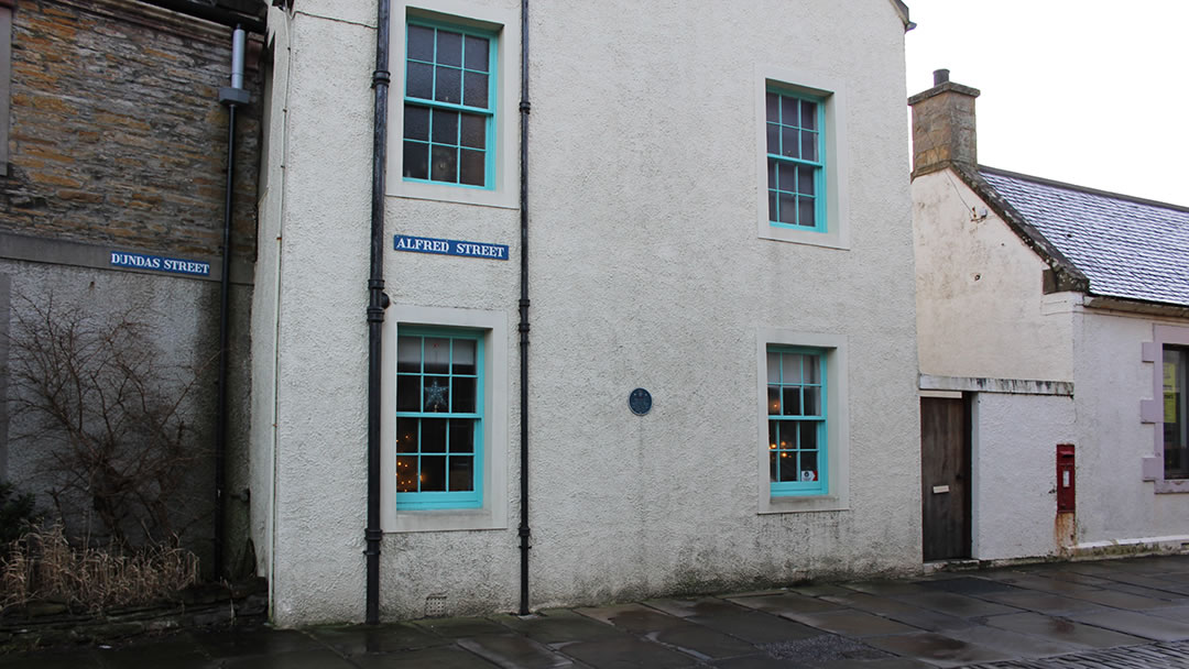 'The Haven' in Stromness, a former Hudson’s Bay Agency building