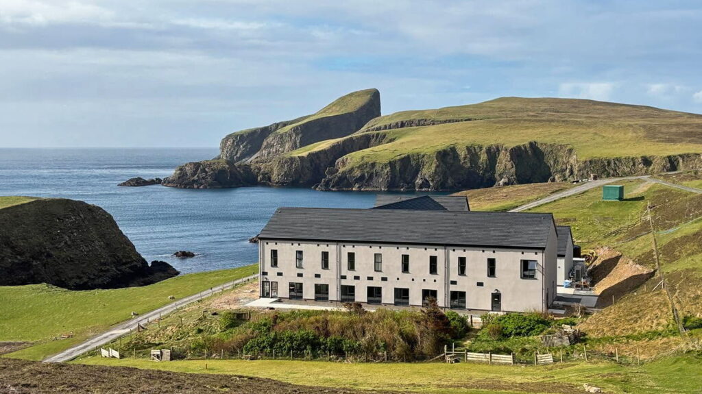 The new Bird Observatory in Fair Isle, Shetland