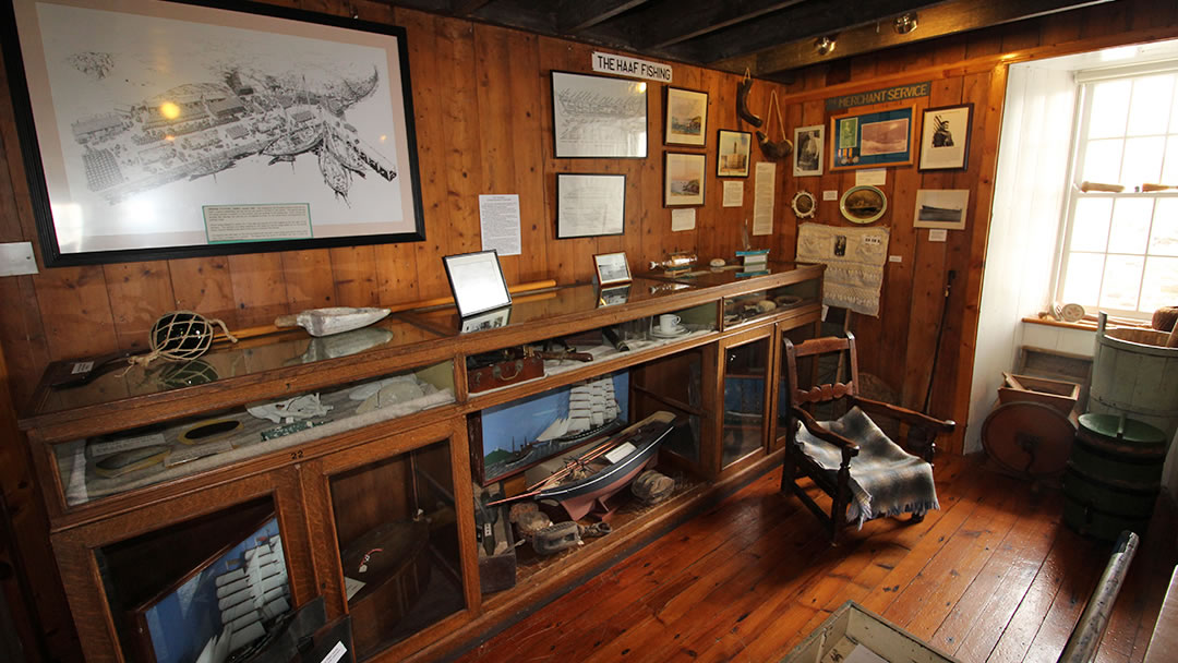 The Old Haa Museum on Yell - maritime history