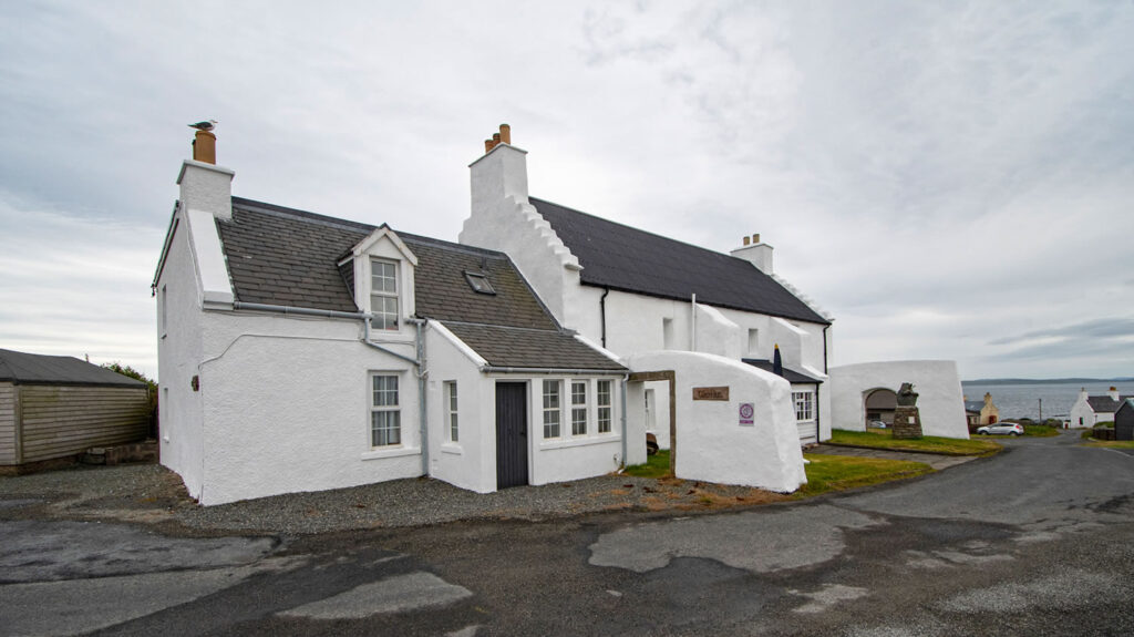 The Old Haa Museum of Burravoe, Yell in Shetland