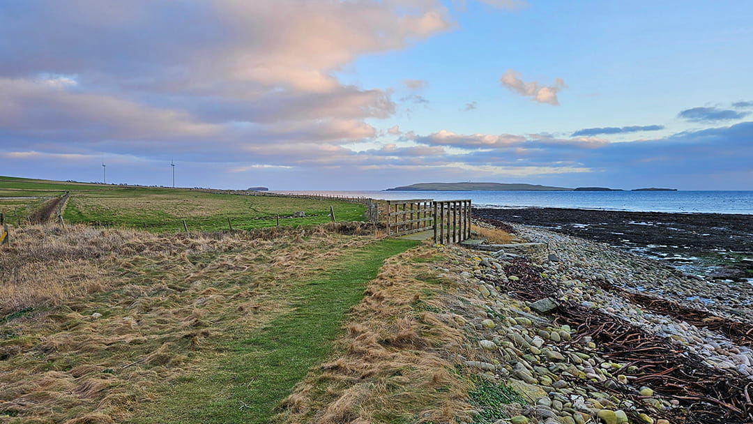 The Point of Ayre in Deerness, Orkney