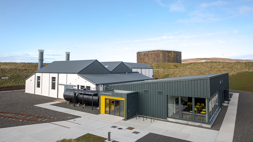 The Scapa Flow Musuem exterior