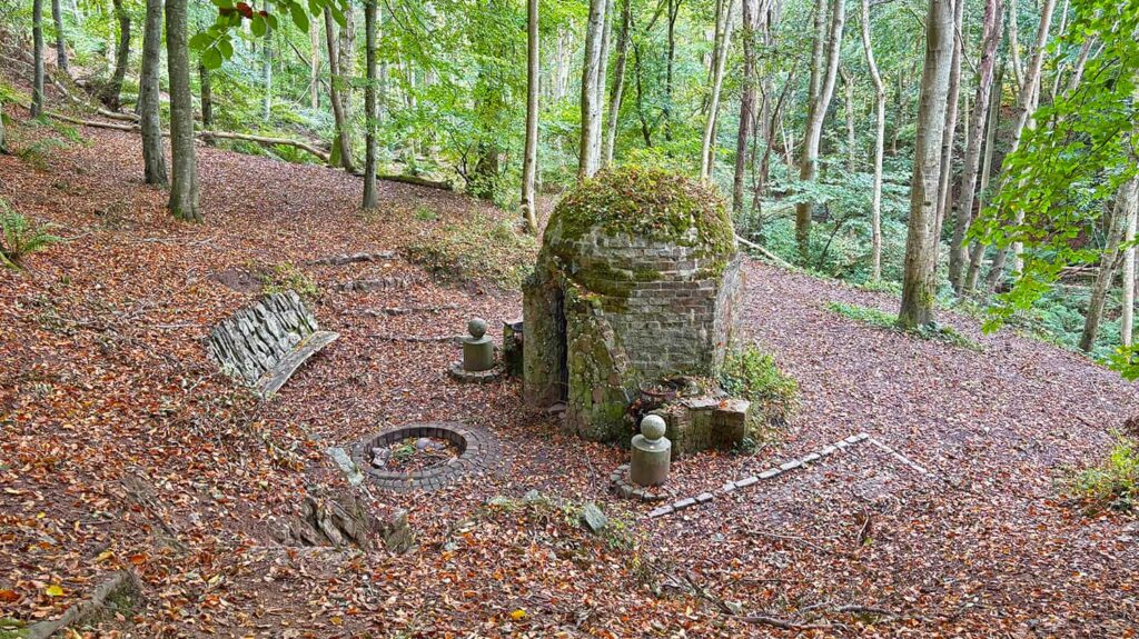 The Shell Hoosie at Dunnottar Woods