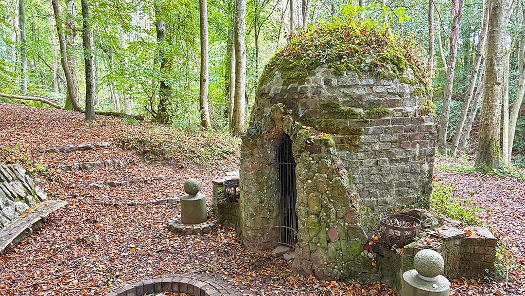 The Shell Hoosie at Dunnottar Woods