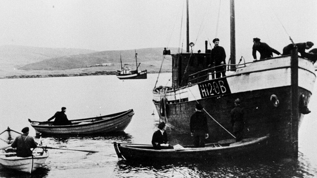 The Shetland Bus operation in WW2