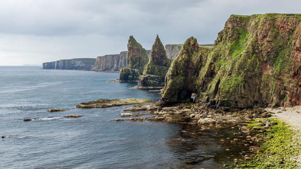 Duncansby Stacks in Caithness