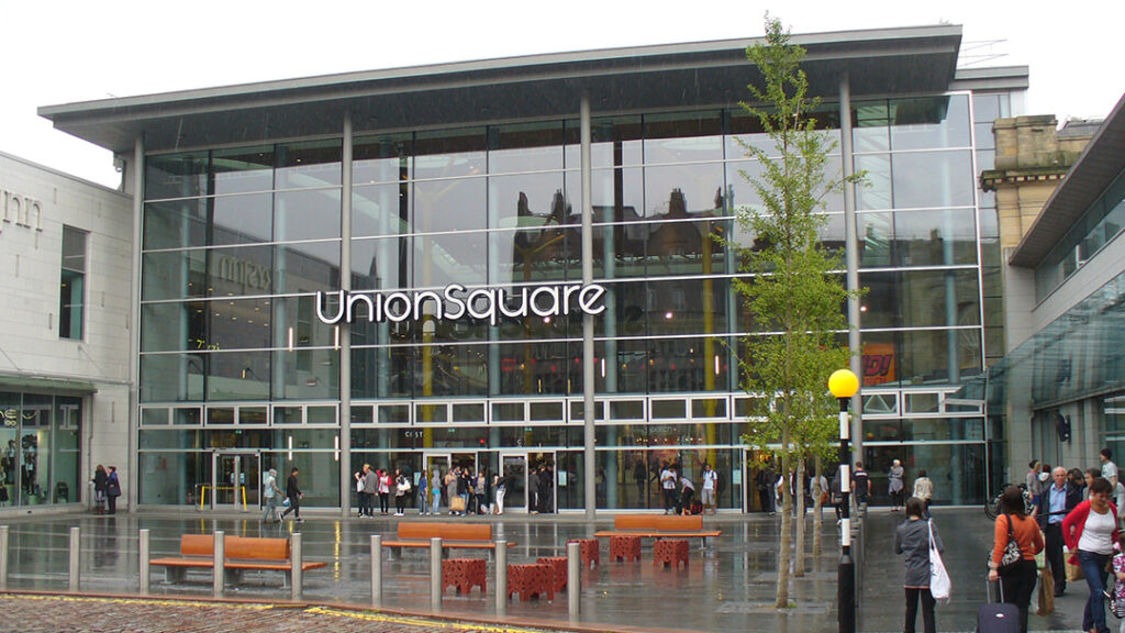 Union Square Shopping Centre in Aberdeen