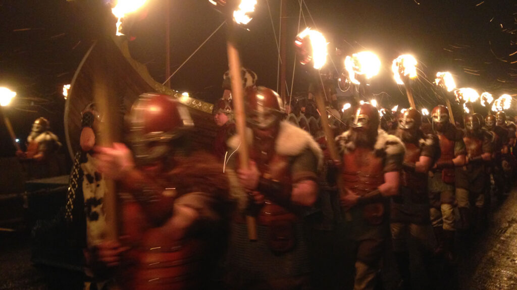Vikings at Up Helly Aa