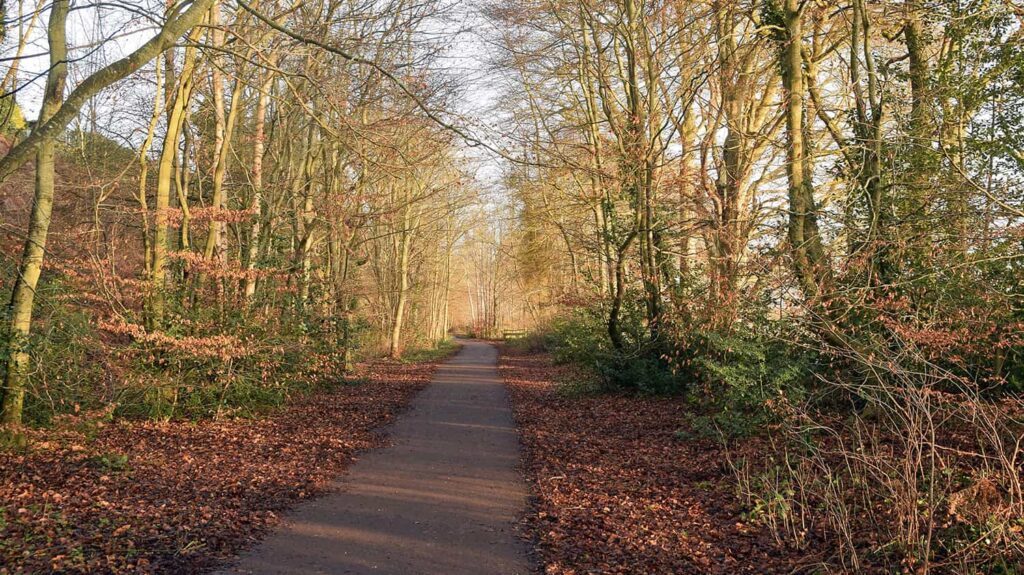 Walking along the Deeside Way