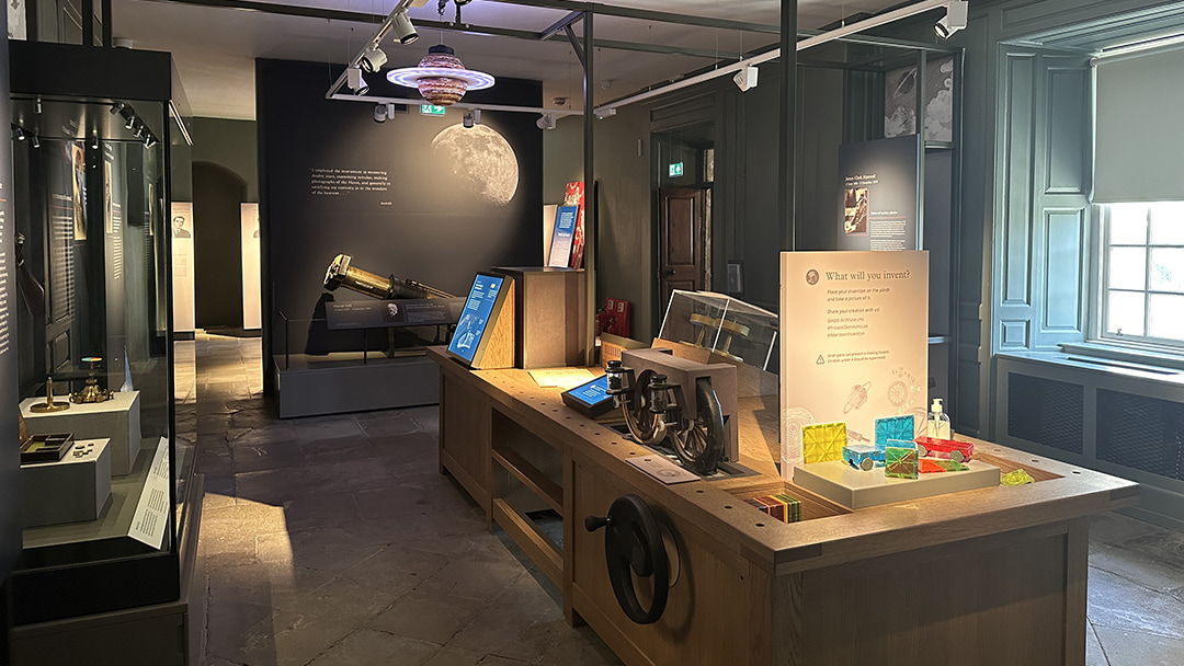 'World Firsts' room inside the museum